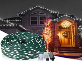 Christmas Rope Lights,1000LED/328Ft Outdoor Decorative String Strobe with 8 Modes/Remote/IP67 37991284