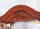 Glass Cabinet Lighted Corner Cabinet Corner Display Curio Cabinet, Glass Display With 44818203