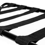 680*400*560MM Portable Metal Luggage Rack Black 04774639