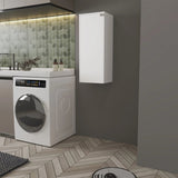 White Folding Table with Storage B062P290293