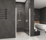 ZUN Frameless Glass Shower Screen 35" Width x 72"Height with 1/4" Clear Tempered Glass, W1675P165013