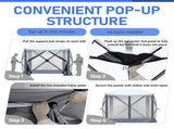 6.8' x 7.2' Outdoor pop-up camping canopy 23928746