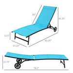 ZUN Folding Lounge Chairs / beach chair （Prohibited by WalMart） 91677251