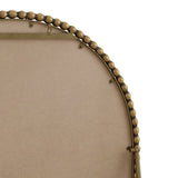 Iron Arch Retro Full Length Mirror With Supporting Feet, For Living Room, Bedroom W757P268973