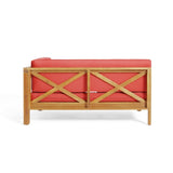 BRAVA X-BACK RIGHT CORNER BENCH, RED 57968.00RED