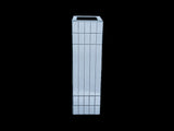 Tall Floor Vase 29.92" Mirrored Floor Vase for Home Decor Large Cube Vase in Silver for Dried 68427713