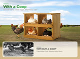 Nesting Boxes for Chickens, Wooden Chicken Nesting Box, Laying Eggs Nest Box for Chickens Hens 53791295