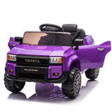 12V Kids Ride On Car W/Parents Control,Licensed Toyota LC250 2024,Four-wheel suspension,Adjustable W1578P203999