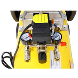 4.5HP Portable 13 Gallons Oil-Lubricated Air Compressor Tank Ultra Quiet Horizontal Tank Adjustable 48714022