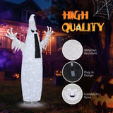 5.9ft Pop-up Ghost 160LED Lighted Outdoor Halloween Decorations 91088756