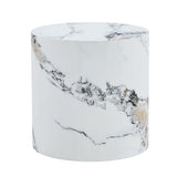 The cylindrical table with its patterned design can be easily integrated into a variety of interior W1512P362942