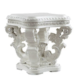 Antique White Square End Table B062P215420