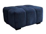 33 Sofas Blue Chenille - Ottoman W714P292693