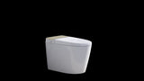 ZUN Smart Toilet with Built-in Bidet Seat, Tankless Toilet with Auto Lid Opening, Closing and Flushing, W1667P238860