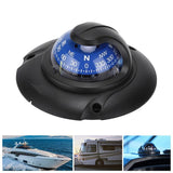 MultiFunction Magnetic Compass Flush Mount High Accuracy with LED Light for Marine Yacht Outdoors 26577223