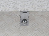 30" Elegant 5-Strips Pattern Aluminum Toolbox Silver 70391005