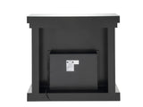 Nysa Mirrored & Faux Crystals Fireplace B2726P446685