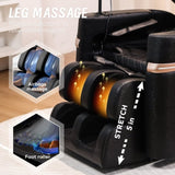 Massage Chair Recliner with Zero Gravity with Full Body Air Pressure W1875P300905