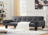 MEGA fabric sofa, medieval love seat sofa furniture, with pillows, living room button tufted sofa, W97543711