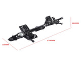 3.07 Ratio Dana 30 Front Axle with Ball Joints & Fluids Replacement for Jeep Wrangler 1997-2006 4.0L 02995263