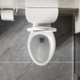 4.8 LPF 1.28 GPF Siphonic Two-Piece Toilet, Side Single Flush, CUPC, Watersense, ADA Height, Gloss W3192P279681