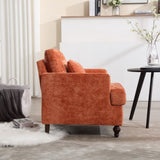 COOLMORE Wood Frame Armchair, Modern Accent Chair Lounge Chair for Living Room,Tufted Club Chair, W395P151909