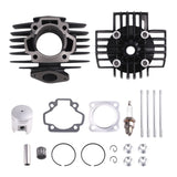 60cc Big Bore Cylinder Piston Gaskets Stud Top End Kit Fit for Yamaha PW 50 1981 - 2009 29266002