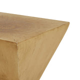 GEOMETRIC MGO SIDE TABLE,LIGHT NATURE COLOR N770P262073N