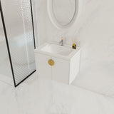 28 Inch Soft Close Doors Bathroom Vanity With Sink, For Small Bathroom W999132143