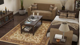PrimeNest Zerova Collection Upholstered Convertible Sofabed with Storage, Brown B030P286469