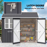 Outdoor Garden Storage Shed Tool House 75560116