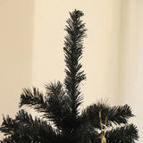 6ft Tall Artificial Christmas Tree, Unlit Xmas Tree with 1000 Branch Tips, Auto Open, Steel Base, 51444058