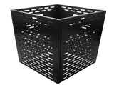 Burn Barrels without Bottom Board for Outside, Thick Burn Case for Yard Waste, Low Smoke Design 08554910