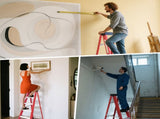 Fiberglass Ladder, 500 lb Load Capacity W2717P312090