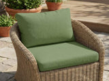 Noah Outdoor Club Chair Cushion Set, Seat Cushion and Back Cushion, Green N775P291454G