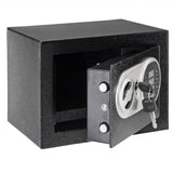 17E Home Use Upgraded Electronic Password Steel Plate Safe Box Black 03651234