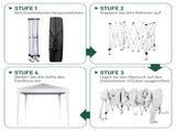 6.5x6.5ft Pop Up Canopy Tent, Outdoor Tent Canopy Foldable Portable Canopies for Camping, Patio, 94550157