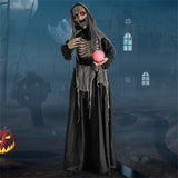 6 feet of Halloween decorations for witches with orbs 83307791