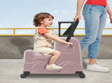 22 Inch Ride-on Suitcase for Kids & Teens, Toddler Travel Luggage with Seat, Spinner Wheels, Safety 16968074