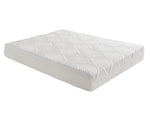 ZUN 10-inch Eastern King Size Bed Mattress Gel-Infused Memory Foam Mattress, Firm, White, Mattress in a B011P248236