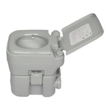 ZUN 20L Portable Removable Flush Toilet with Double Outlet（Same as 44809271） 40061473