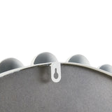 Beaded Round Wall Mirror 27"D B03599372