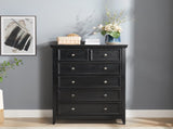 Modern 6 Drawers Dresser 6 Drawers Cabinet,Chest of Drawers Closet Organizers and Clothes W2275P149797