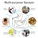 ZUN Bidet Sprayer for Toilet, Handheld Cloth Diaper Sprayer 40650030