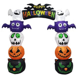 8.2 FT Cute Halloween Inflatables Pumpkin Archway Outdoor Decoration, Giant Blow up Yard Arch 37092327