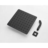 8 Inch High Pressure Rain Shower Head, 304 Stainless Steel Square Shower Head with Self-Cleaning 83314294