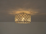 19.6'' Flush Mount Ceiling with Light Kit, Crystal Ceilings with Remote Control,Chandelier W3596P462038