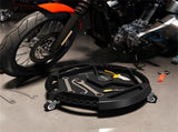 Rolling Garage Tool Caddy with 4 Storage Compartments & Magnetic Holders, 360&deg Swivel Wheels 02209385