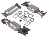 Set of 3 Catalytic Converters Replacement for 2009-2015 Honda Pilot 3.5L 45131 45132 16447 81271071