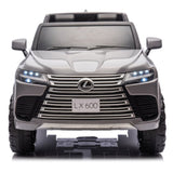 ZUN Licensed LEXUS LX600 24V Two-seater XXL Kids Ride On Car W/Parents Control,Seat width 20 W1396P190406